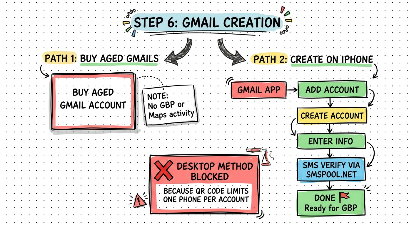 Step 6 — Gmail Creation