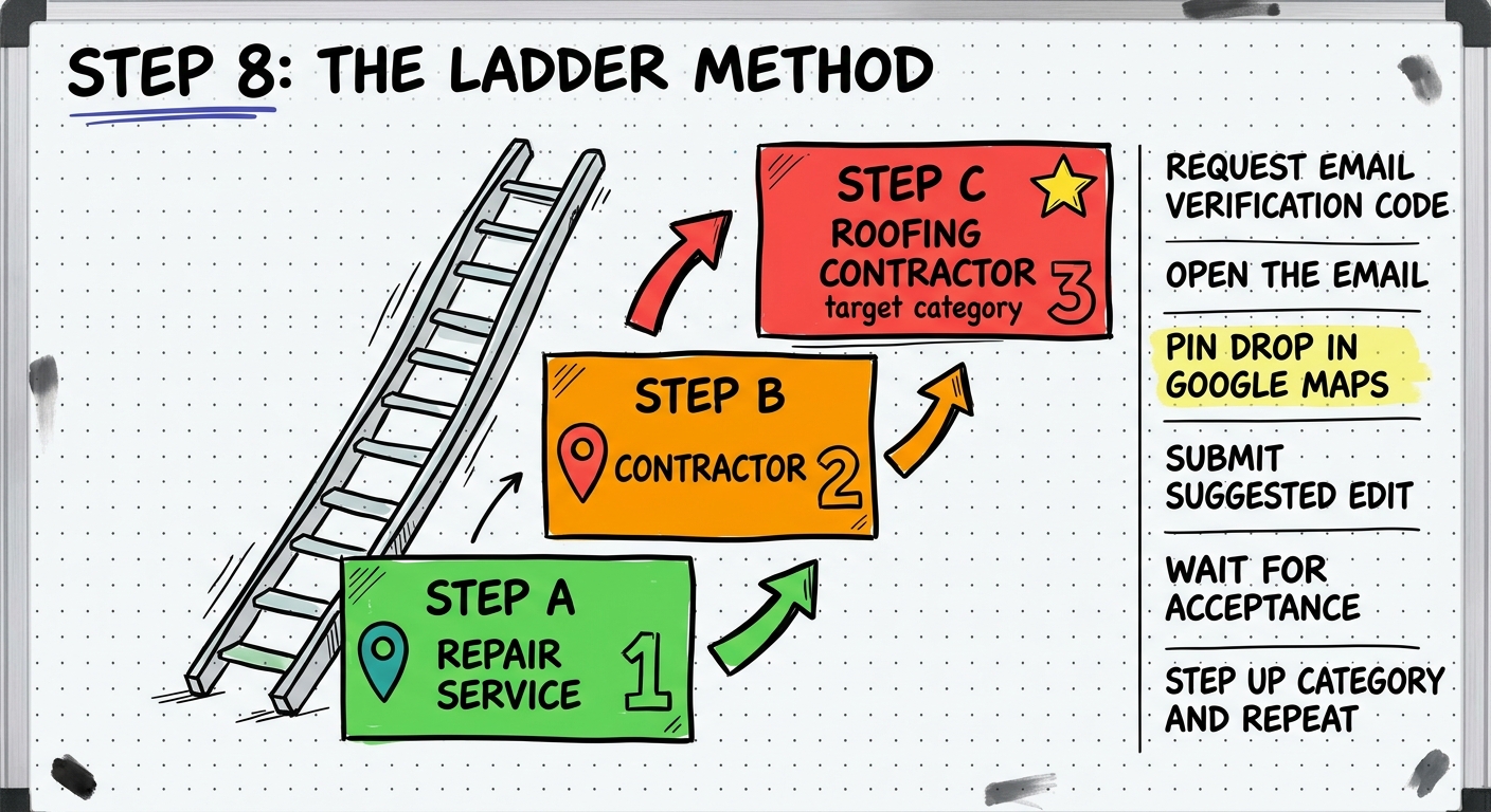 Step 8 — The Ladder Method